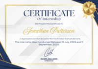 Certificate 1
